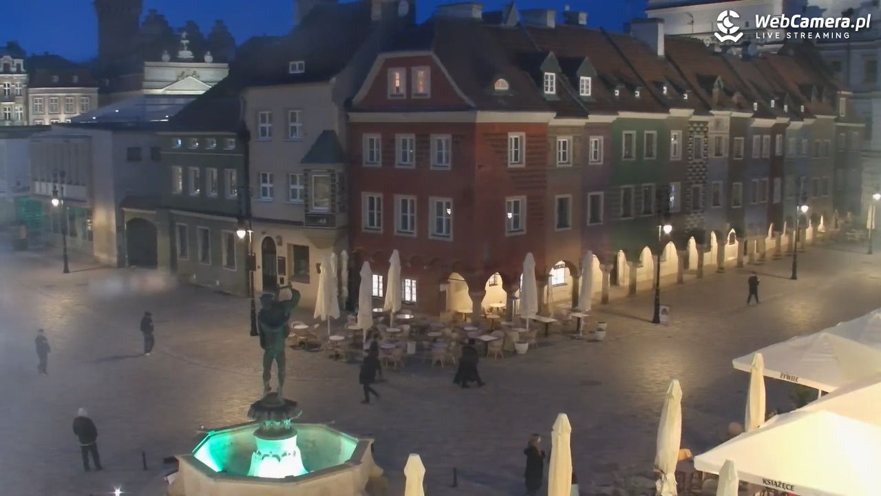 POZNAŃ - Stary Rynek - 12 kwiecień 2026, 20:18