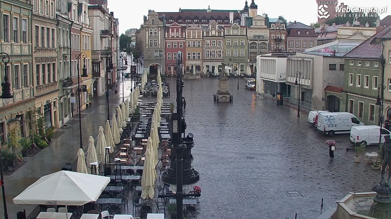 POZNAŃ - Stary Rynek - 10 sierpień 2026, 07:34