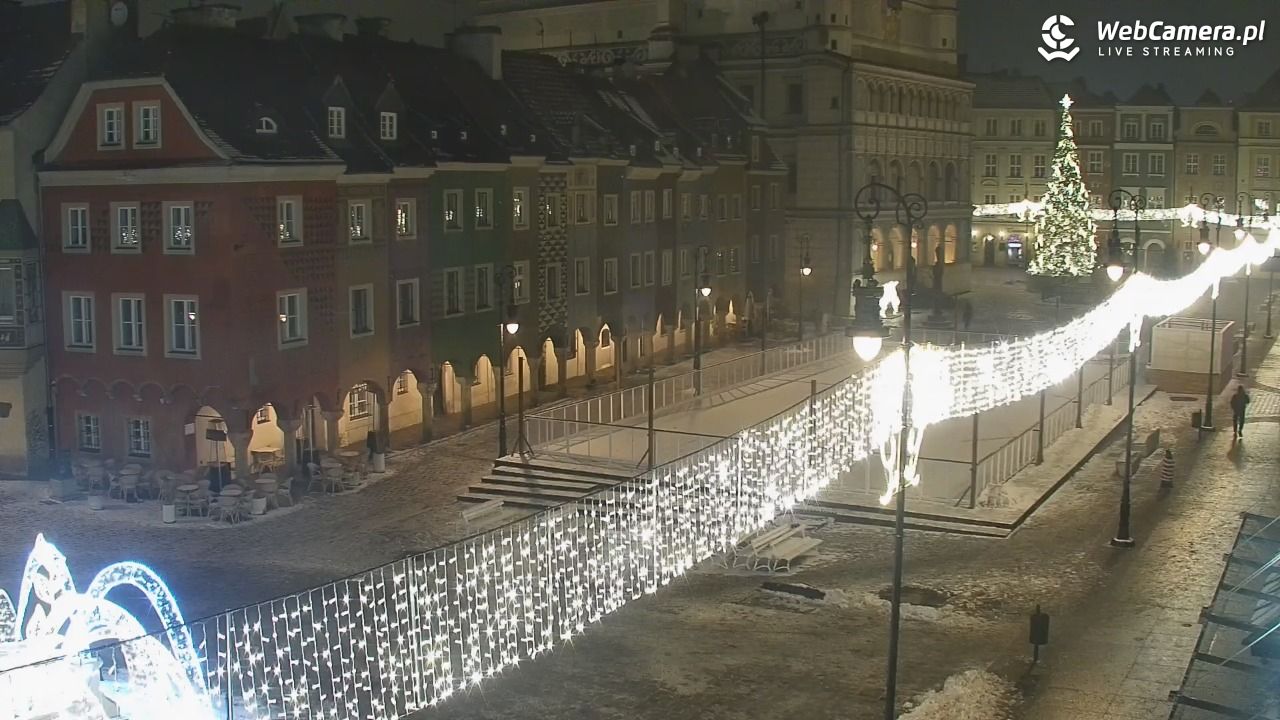POZNAŃ - Stary Rynek - 28 styczeń 2026, 01:10