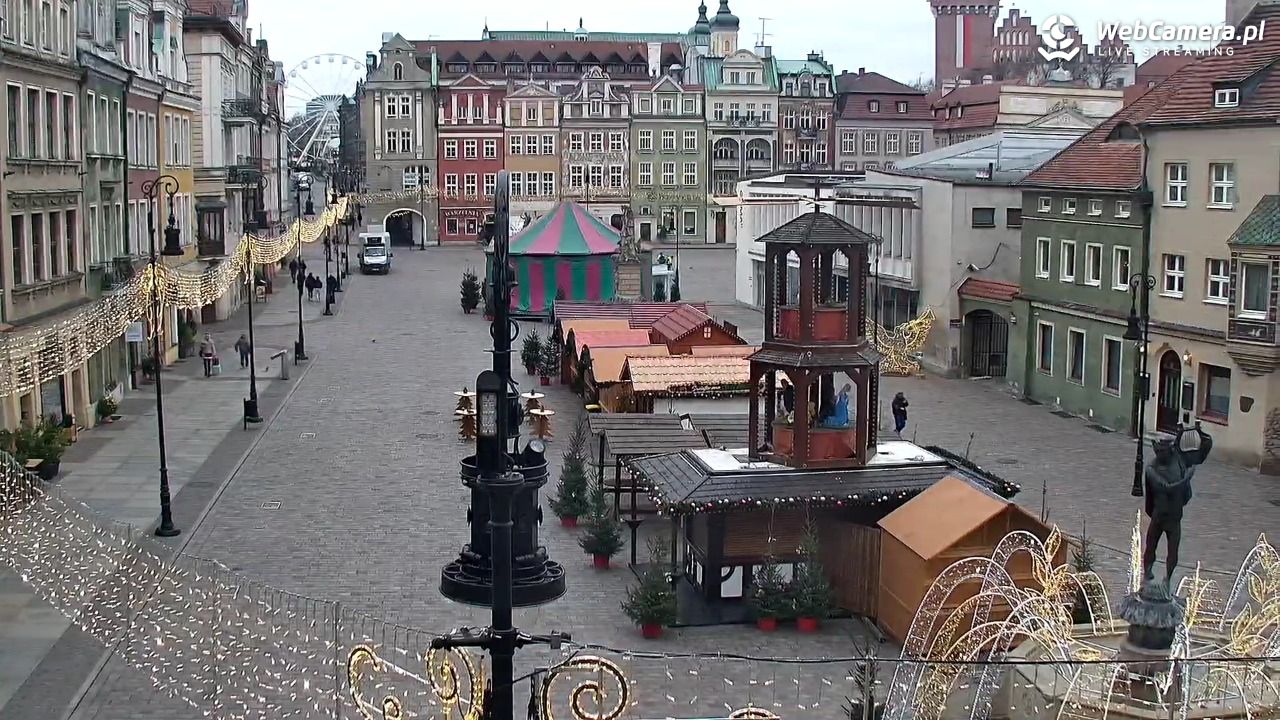POZNAŃ - Stary Rynek - 23 grudzień 2025, 09:42