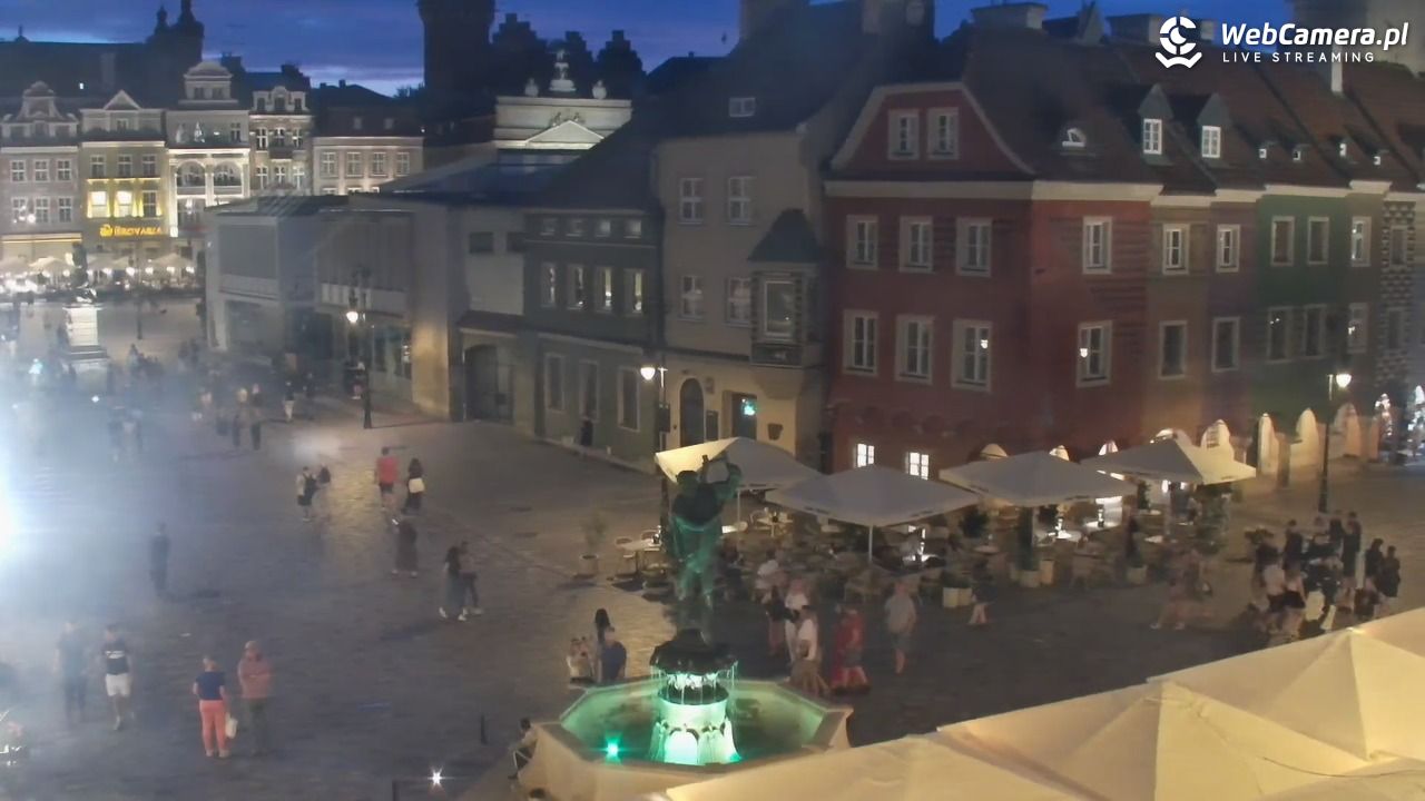 POZNAŃ - Stary Rynek - 25 lipiec 2026, 21:46
