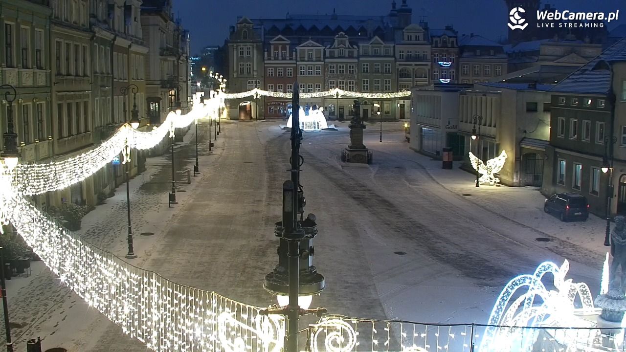 POZNAŃ - Stary Rynek - 27 styczeń 2026, 07:12