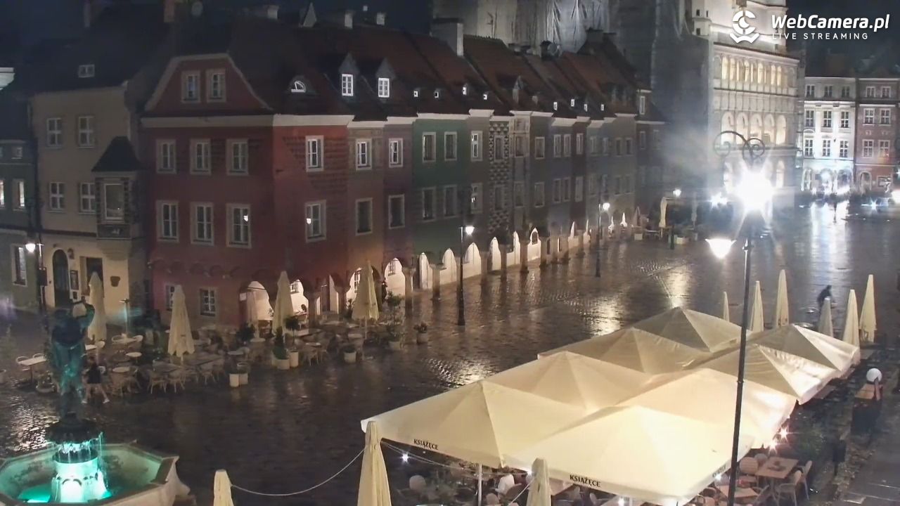 POZNAŃ - Stary Rynek - 04 sierpień 2026, 22:04