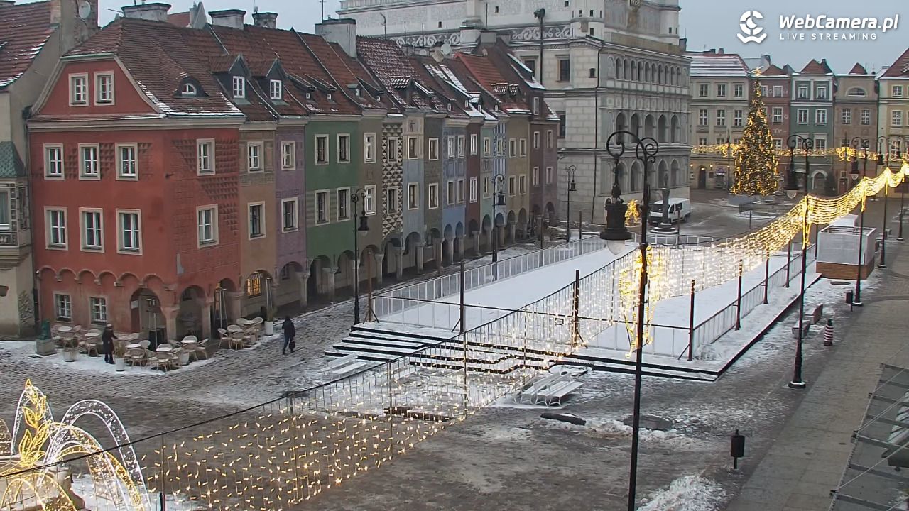 POZNAŃ - Stary Rynek - 28 styczeń 2026, 08:05