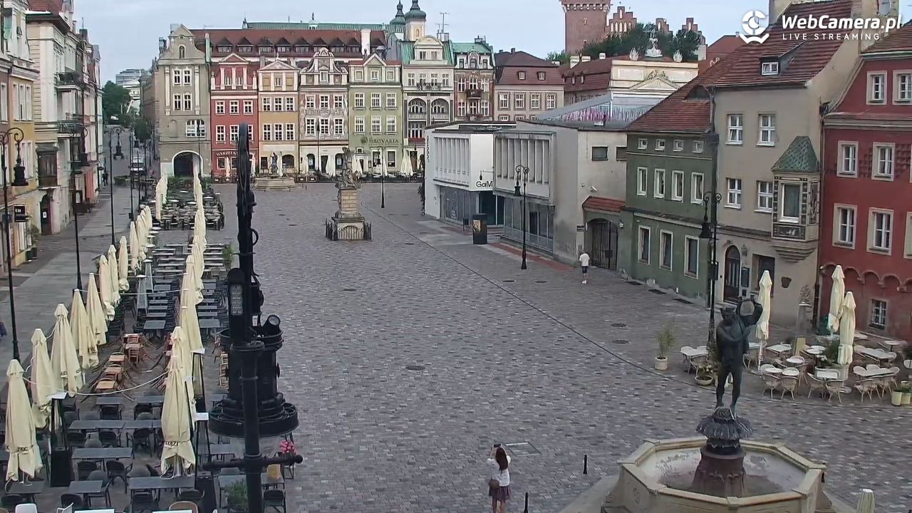POZNAŃ - Stary Rynek - 19 lipiec 2026, 07:43