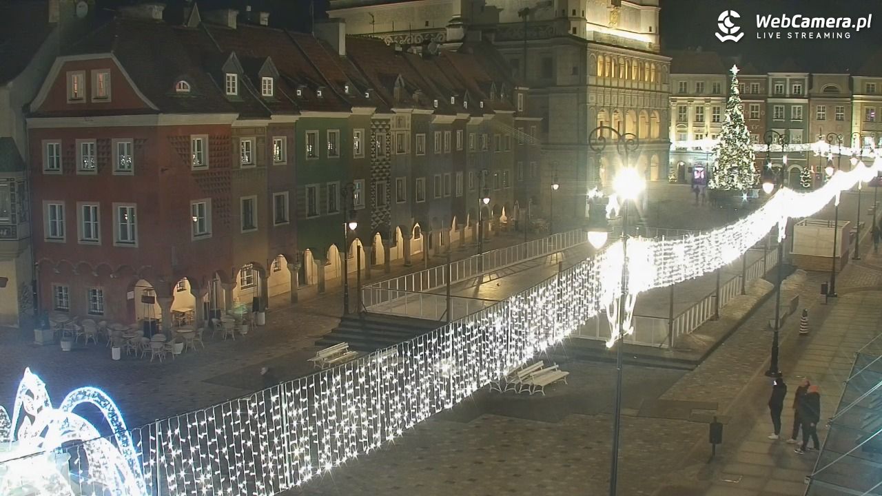 POZNAŃ - Stary Rynek - 20 styczeń 2026, 21:33