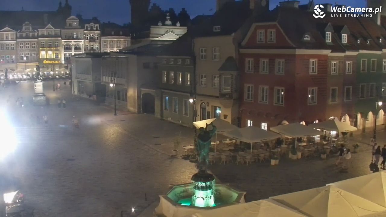POZNAŃ - Stary Rynek - 04 sierpień 2026, 21:16