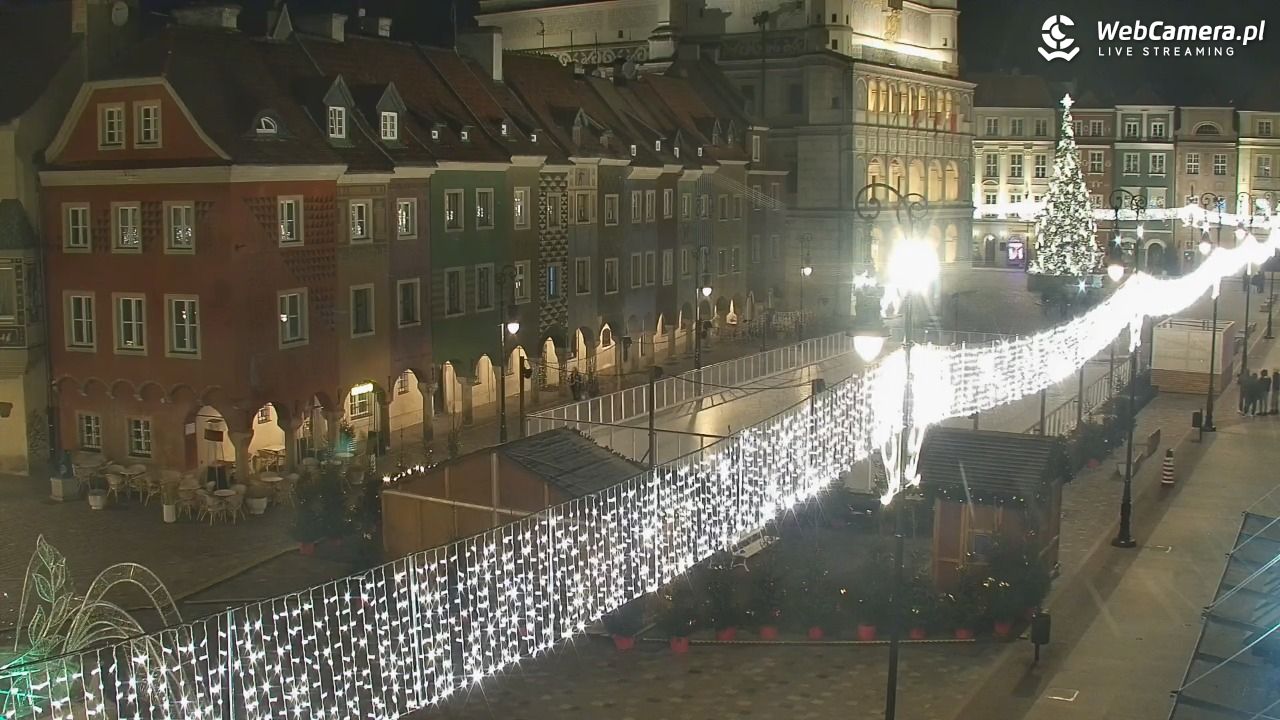 POZNAŃ - Stary Rynek - 24 grudzień 2025, 22:02