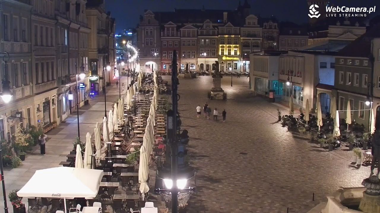 POZNAŃ - Stary Rynek - 02 wresień 2025, 00:38