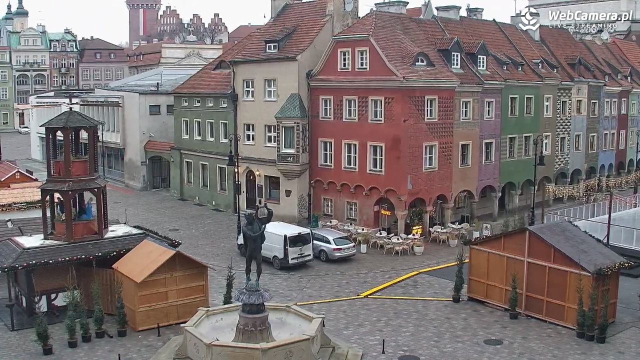 POZNAŃ - Stary Rynek - 20 listopad 2025, 08:36