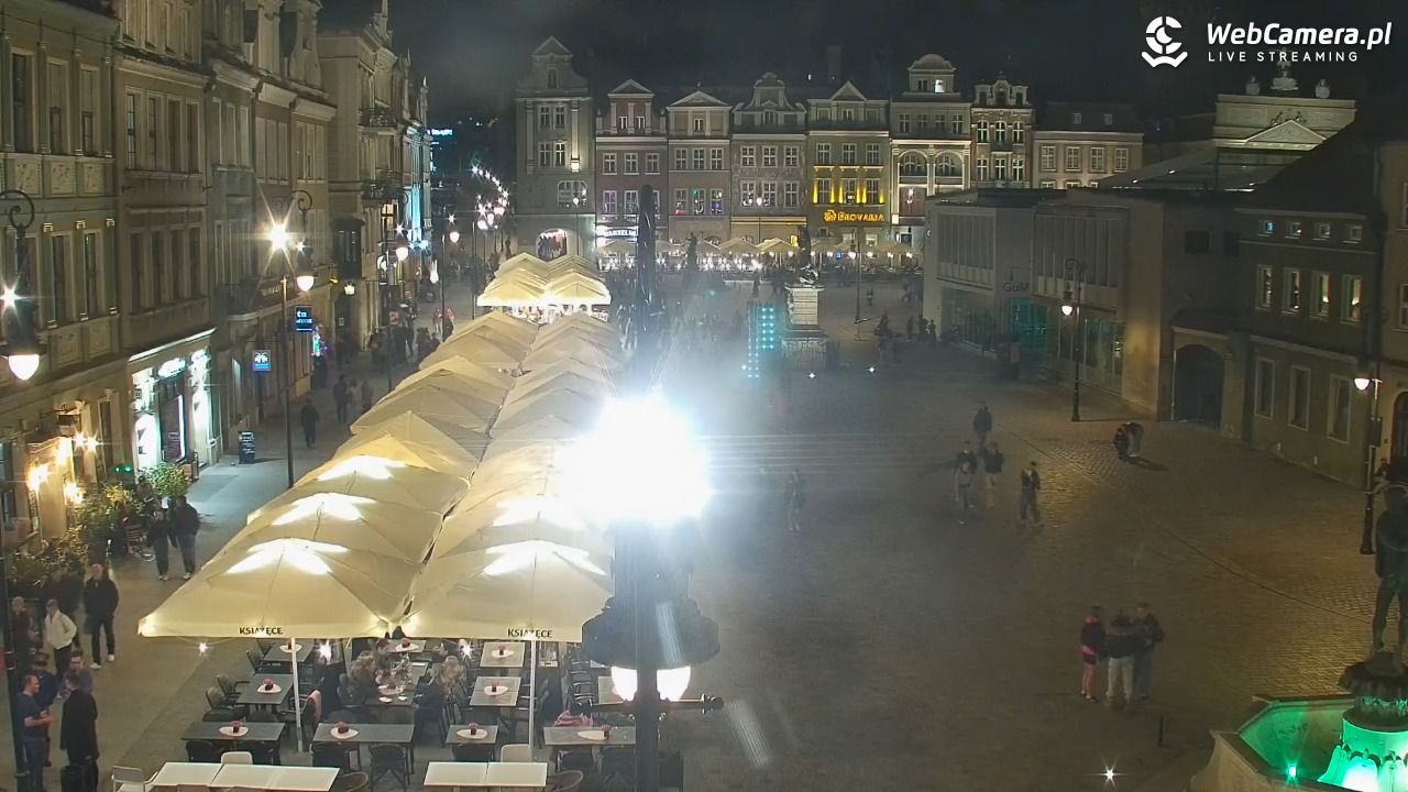 POZNAŃ - Stary Rynek - 17 kwiecień 2026, 21:55