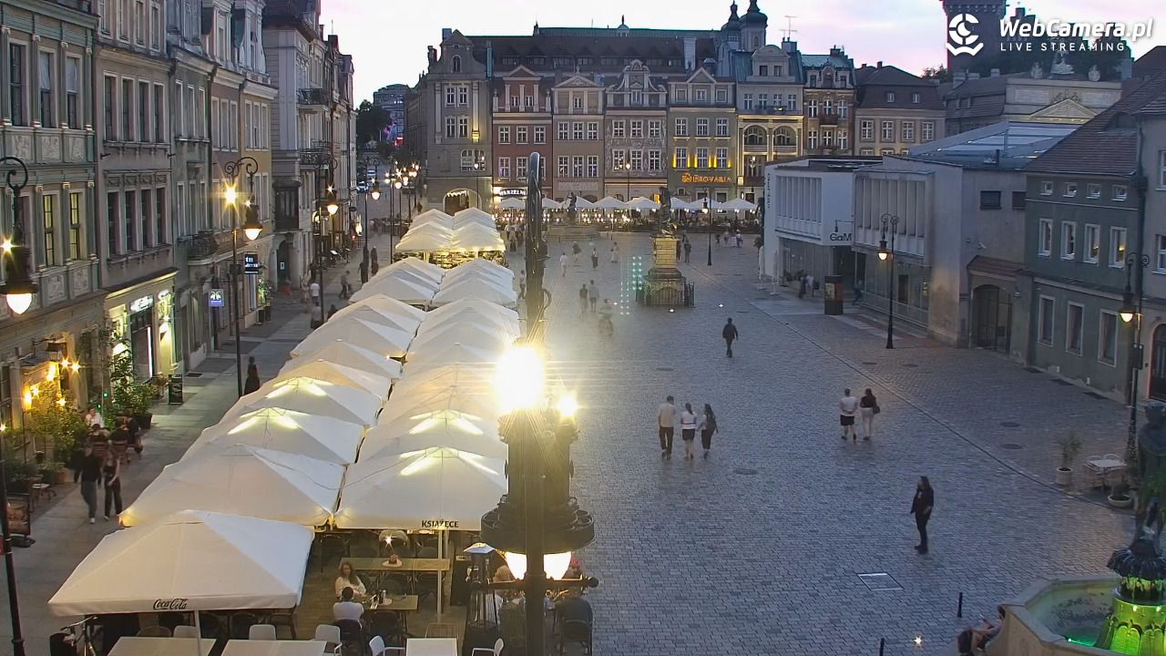 POZNAŃ - Stary Rynek - 22 czerwiec 2026, 21:39