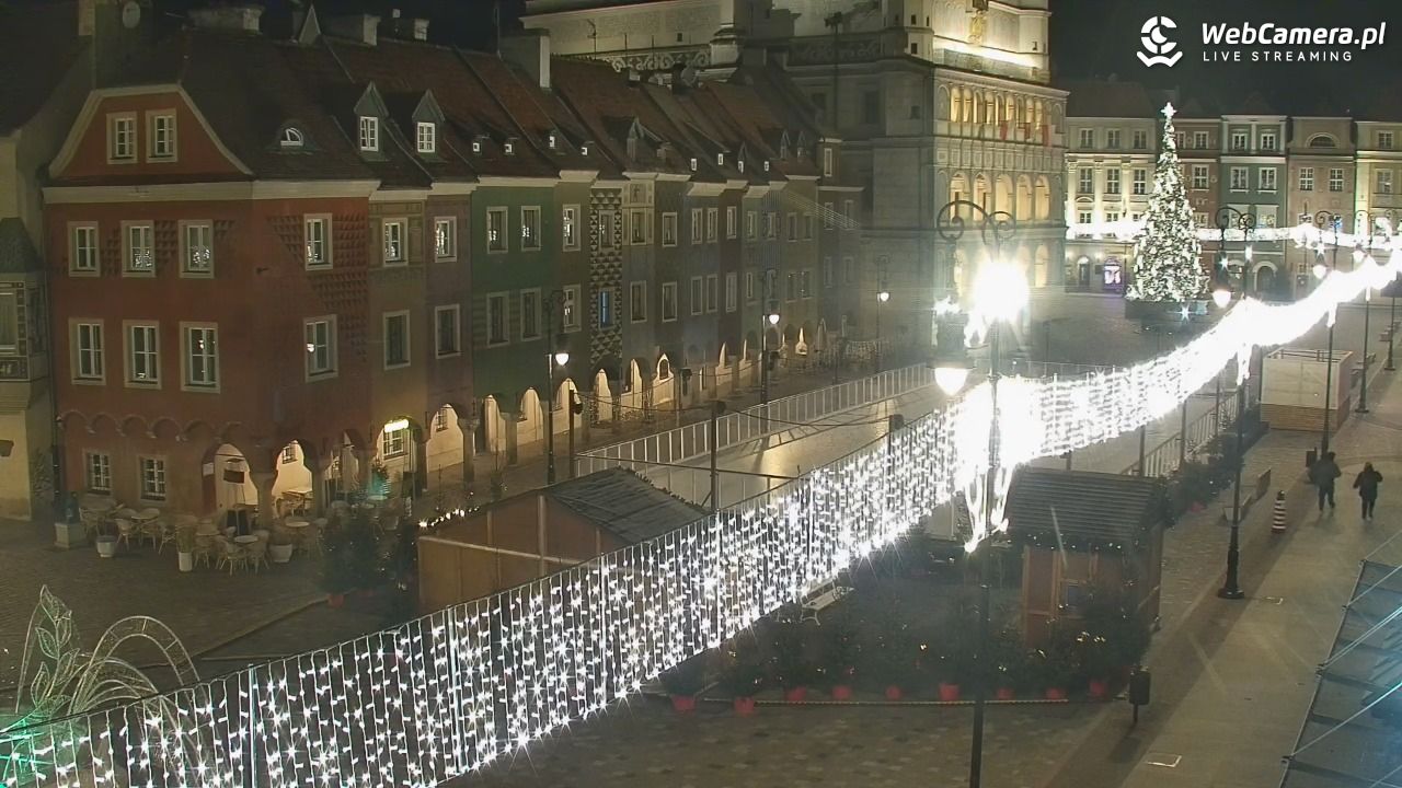 POZNAŃ - Stary Rynek - 24 grudzień 2025, 22:23