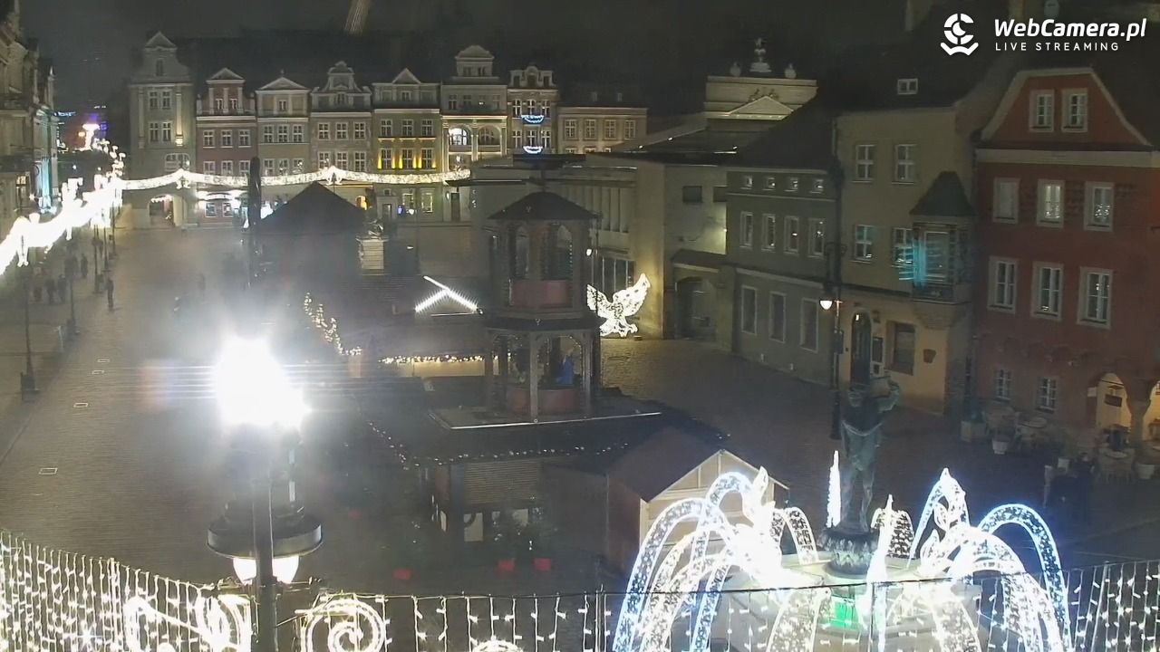 POZNAŃ - Stary Rynek - 21 grudzień 2025, 22:11