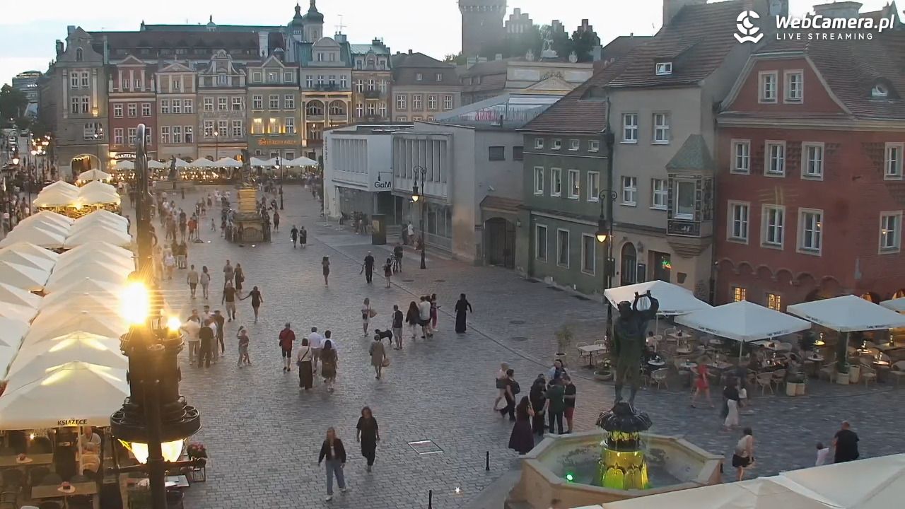 POZNAŃ - Stary Rynek - 25 lipiec 2026, 21:06