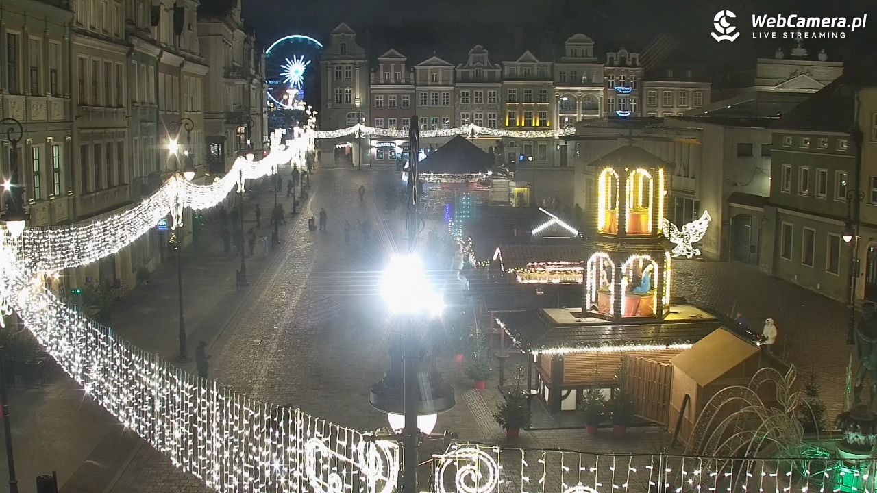 POZNAŃ - Stary Rynek - 23 grudzień 2025, 20:44