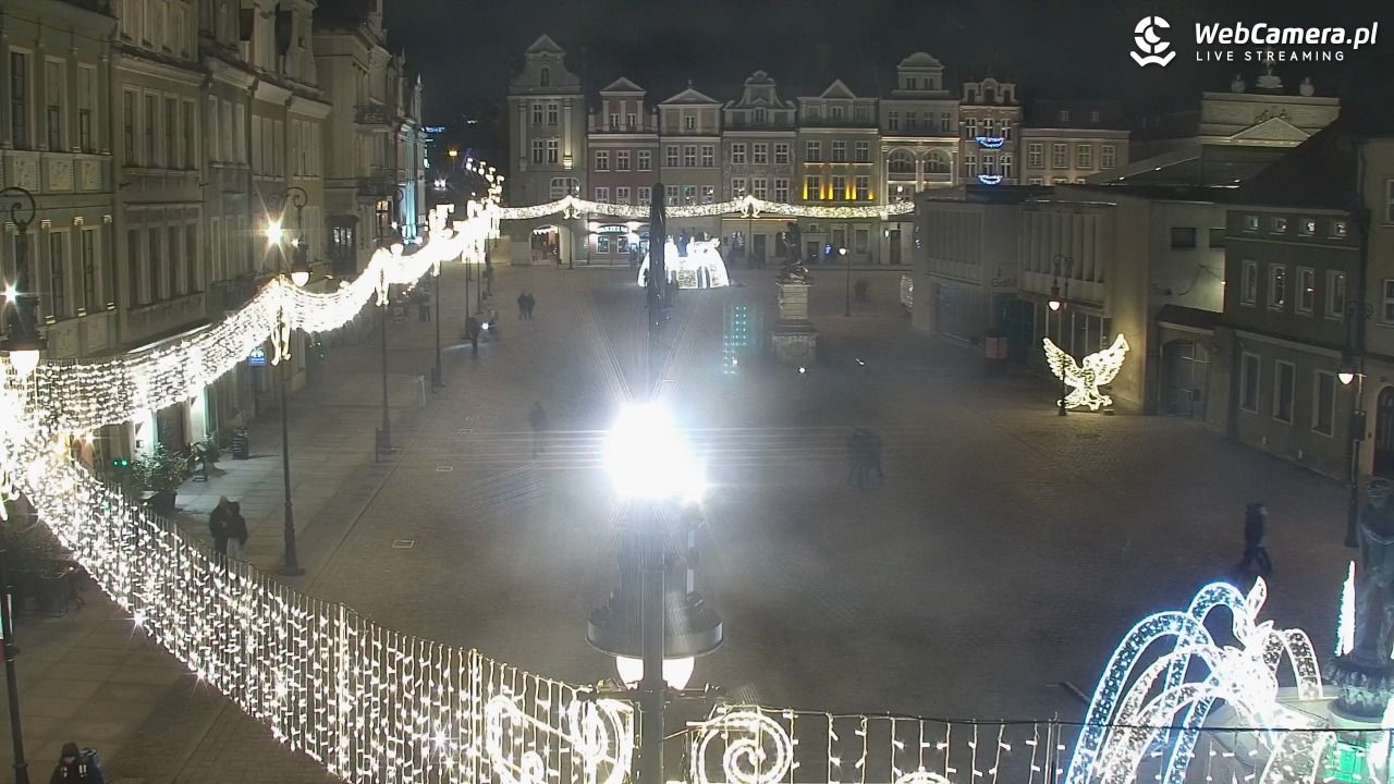 POZNAŃ - Stary Rynek - 18 styczeń 2026, 20:29