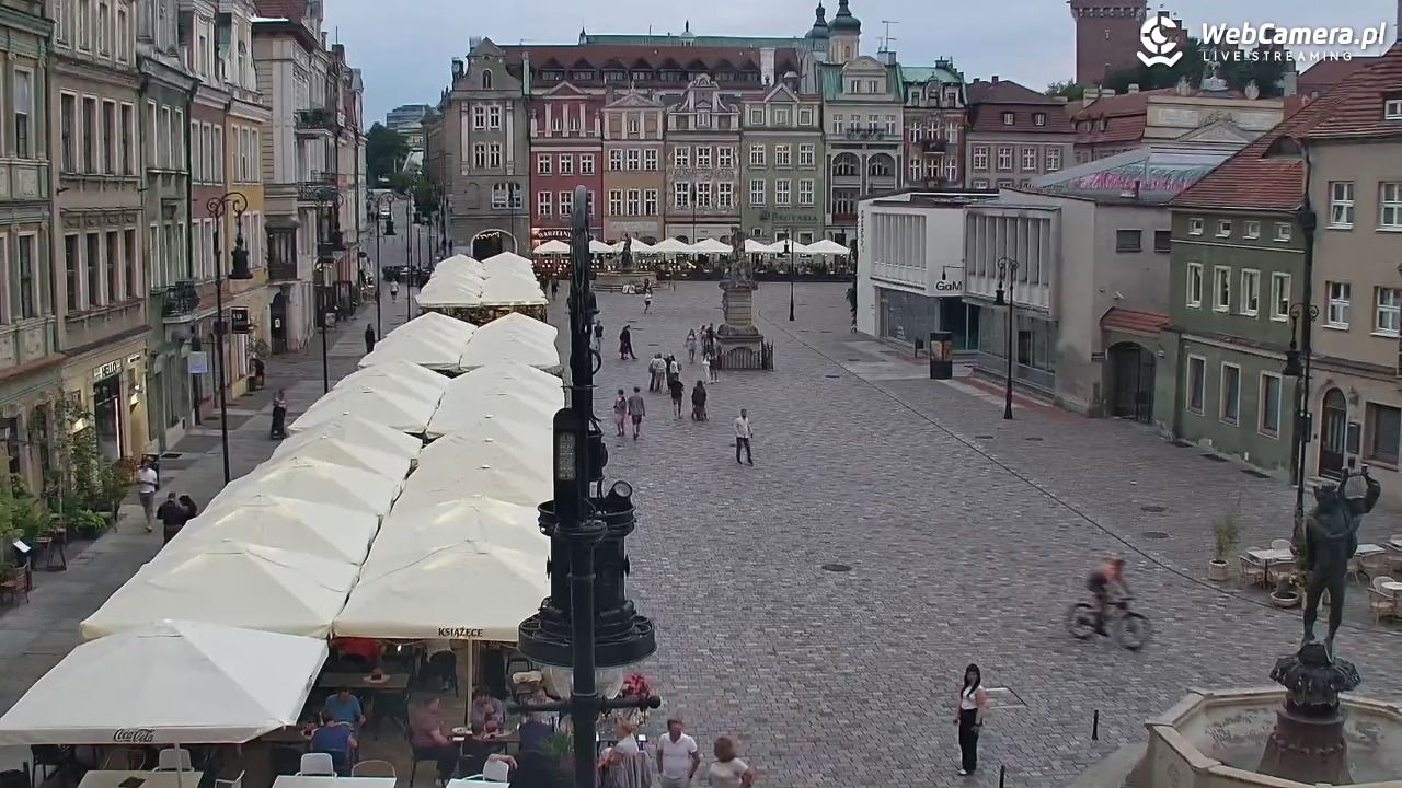 POZNAŃ - Stary Rynek - 14 lipiec 2026, 20:36