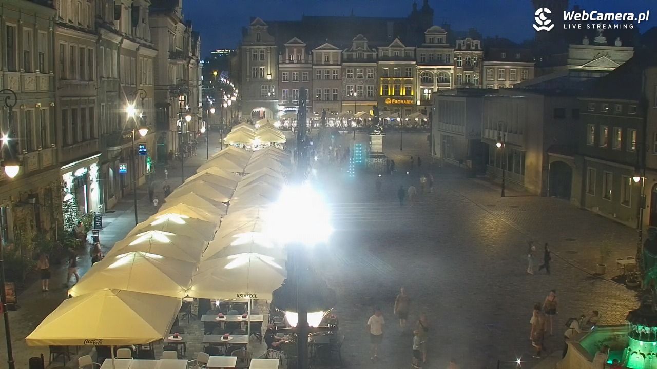 POZNAŃ - Stary Rynek - 05 sierpień 2026, 21:24