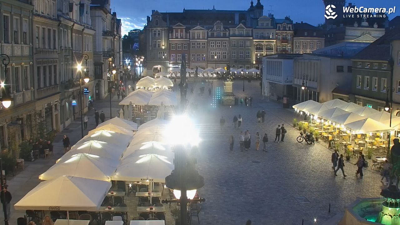 POZNAŃ - Stary Rynek - 07 wresień 2026, 19:44
