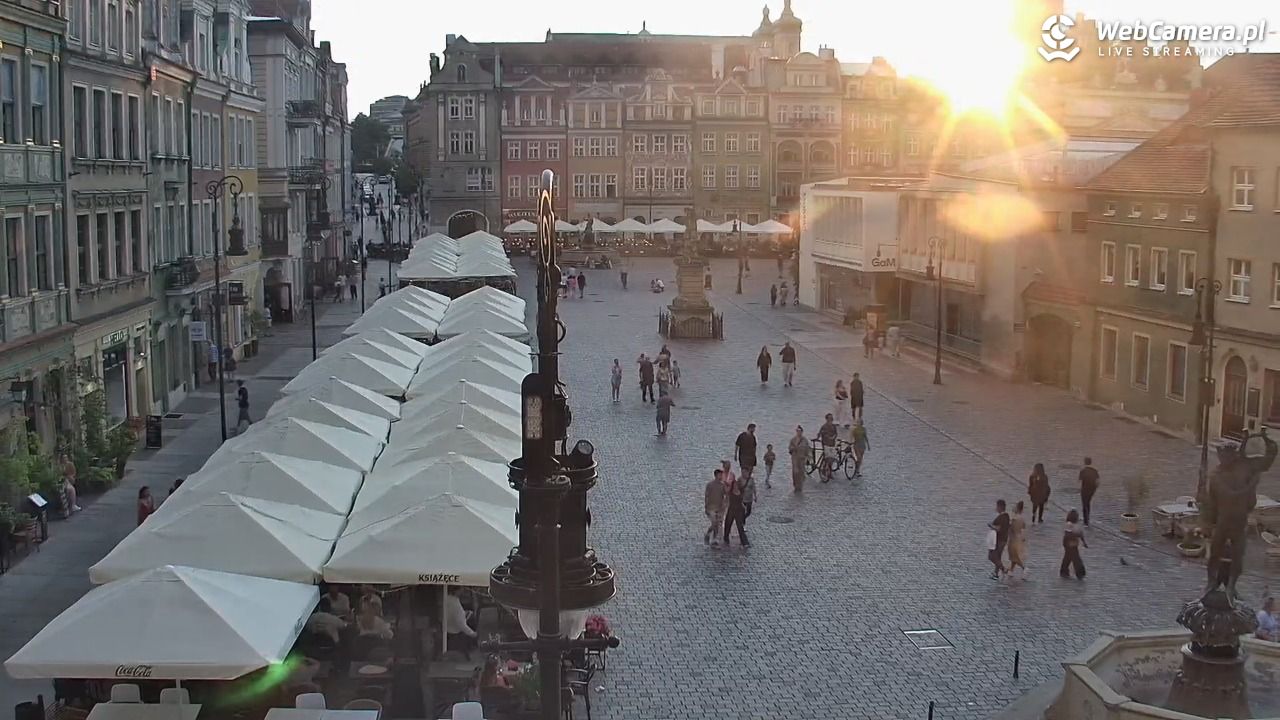 POZNAŃ - Stary Rynek - 13 lipiec 2026, 20:26