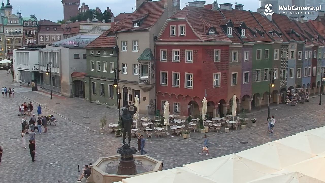 POZNAŃ - Stary Rynek - 26 lipiec 2026, 20:43