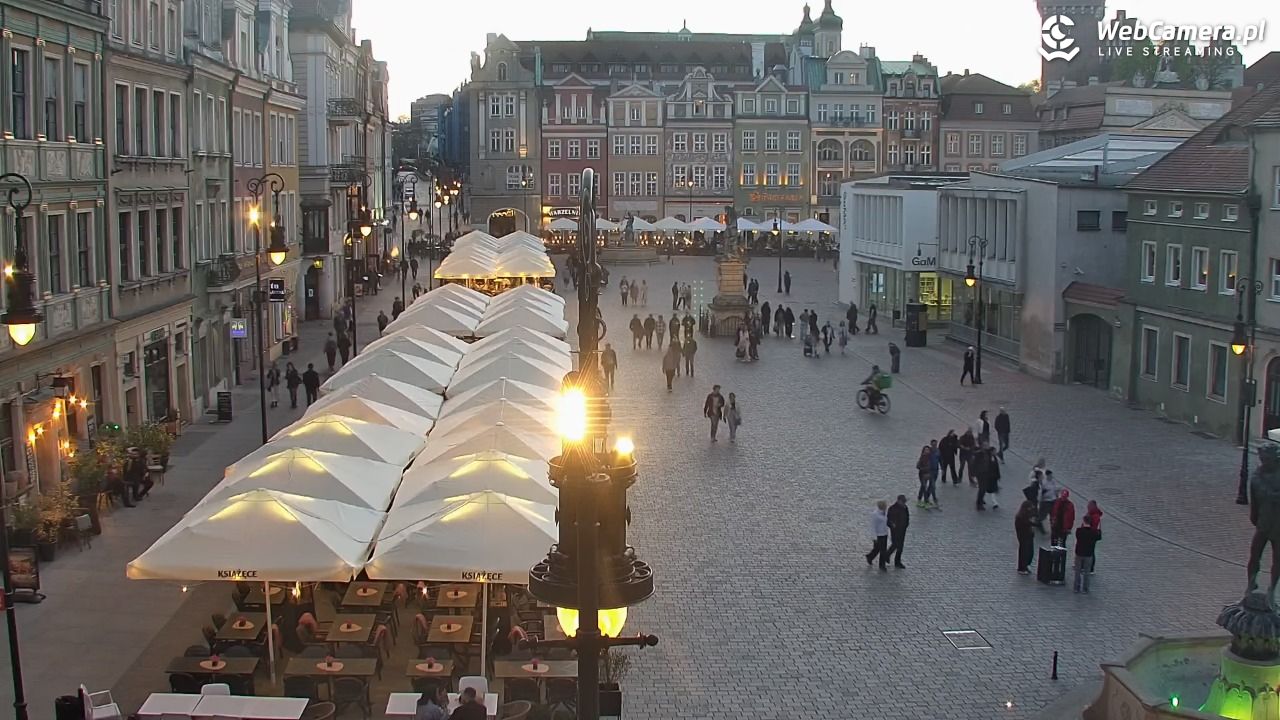POZNAŃ - Stary Rynek - 17 kwiecień 2026, 19:59