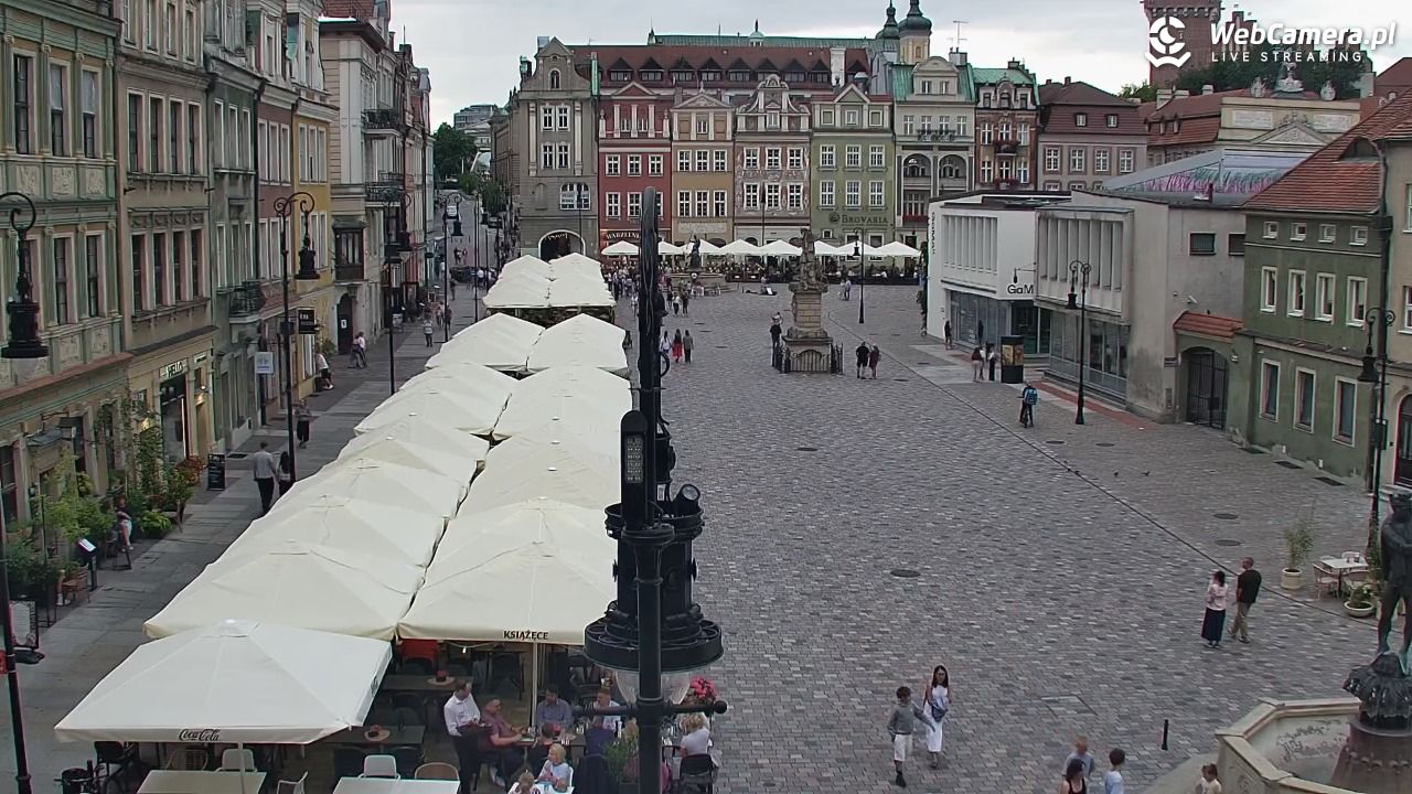 POZNAŃ - Stary Rynek - 14 lipiec 2026, 18:54