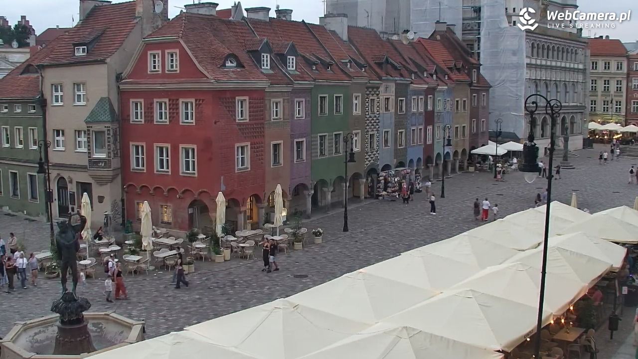 POZNAŃ - Stary Rynek - 26 lipiec 2026, 20:34