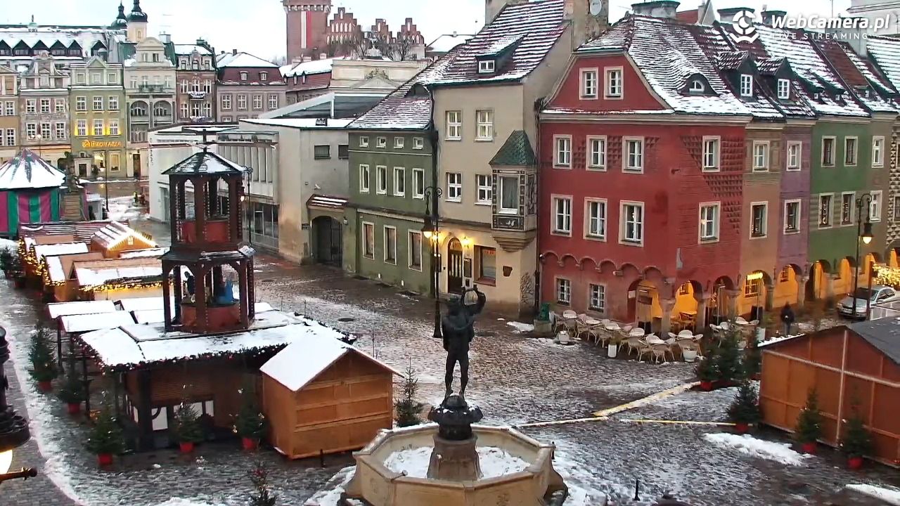 POZNAŃ - Stary Rynek - 27 listopad 2025, 07:23