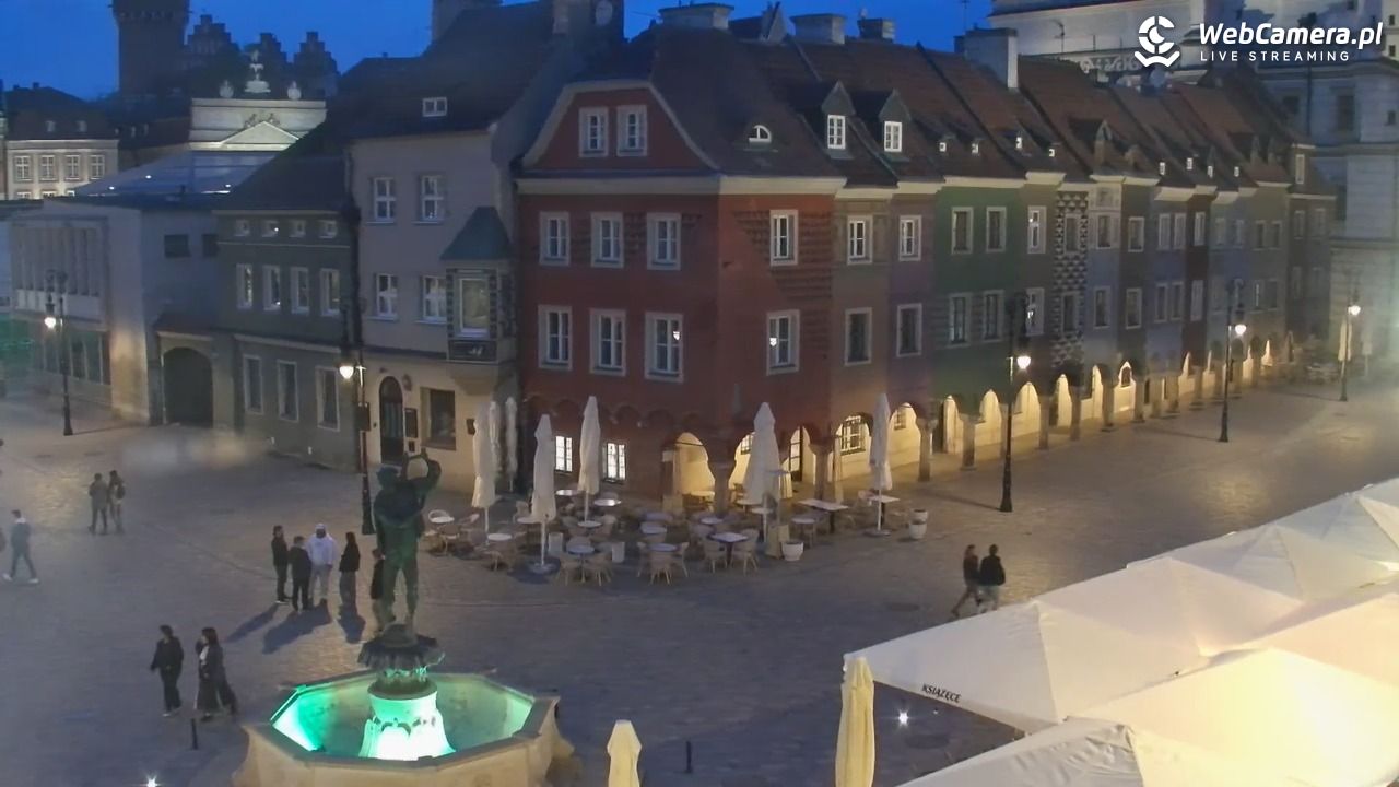 POZNAŃ - Stary Rynek - 13 kwiecień 2026, 20:15