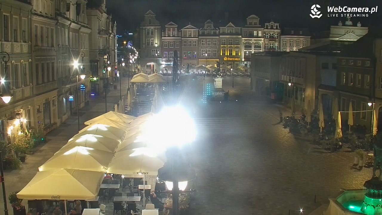 POZNAŃ - Stary Rynek - 01 wresień 2025, 22:21