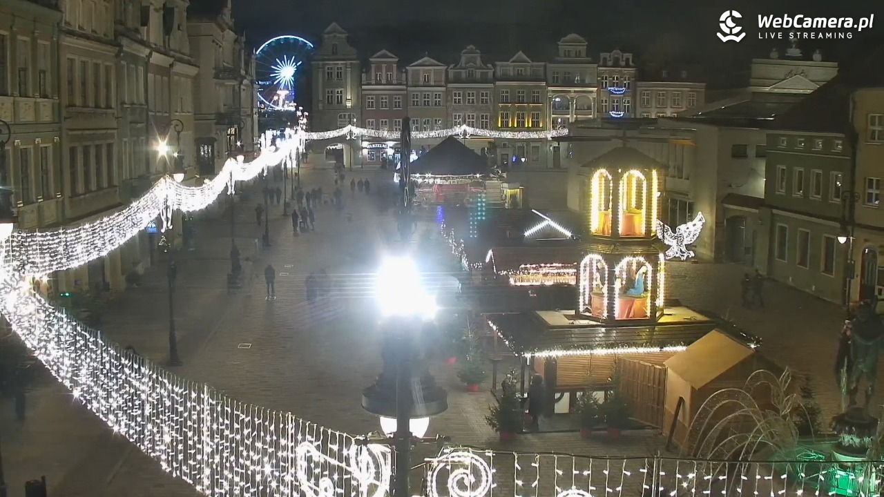 POZNAŃ - Stary Rynek - 23 grudzień 2025, 20:30