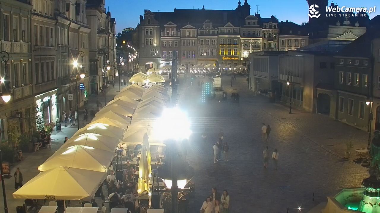 POZNAŃ - Stary Rynek - 28 lipiec 2026, 21:38