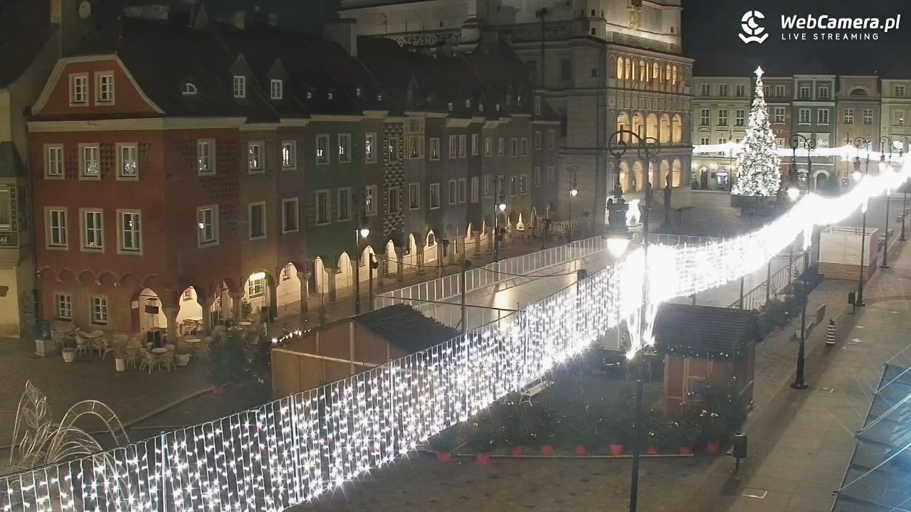 POZNAŃ - Stary Rynek - 24 grudzień 2025, 05:41