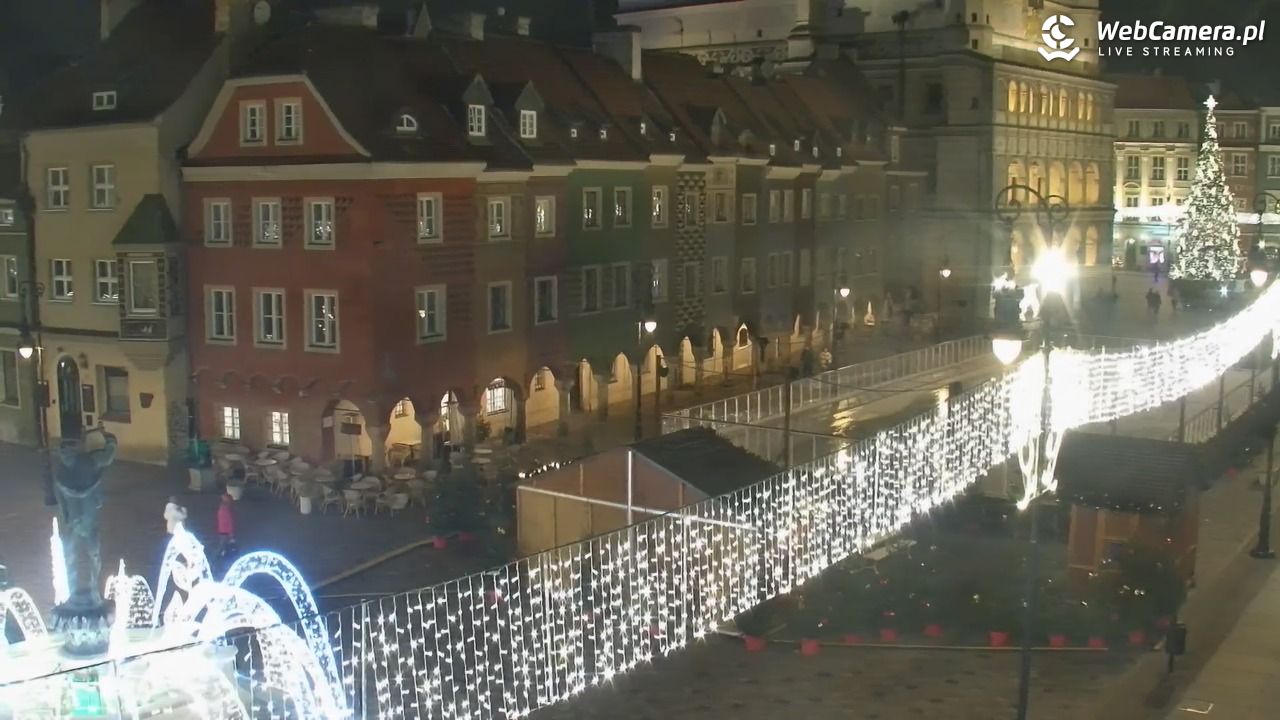 POZNAŃ - Stary Rynek - 14 grudzień 2025, 21:28