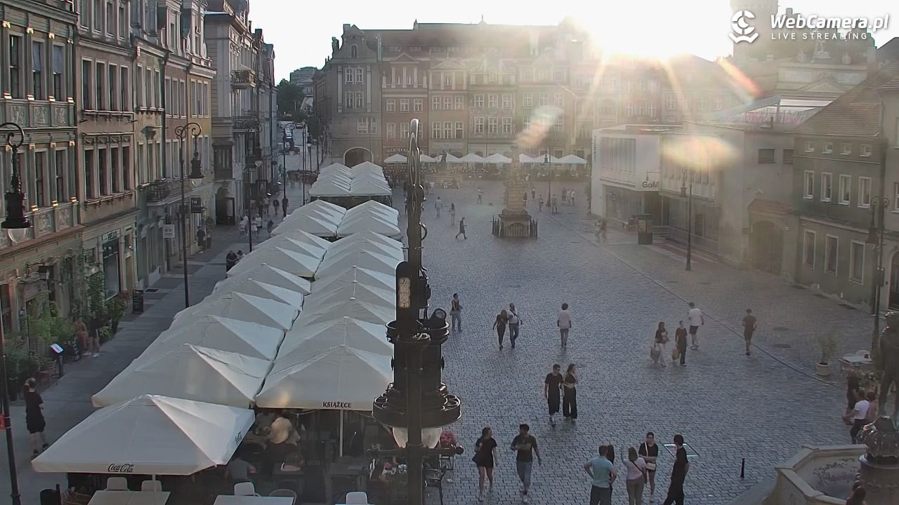 POZNAŃ - Stary Rynek - 13 lipiec 2026, 20:01