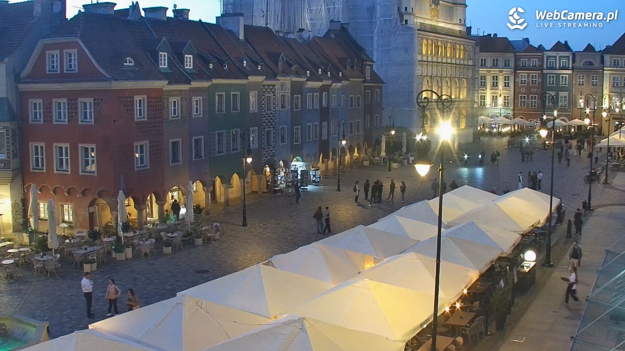 POZNAŃ - Stary Rynek - 14 wresień 2026, 19:34