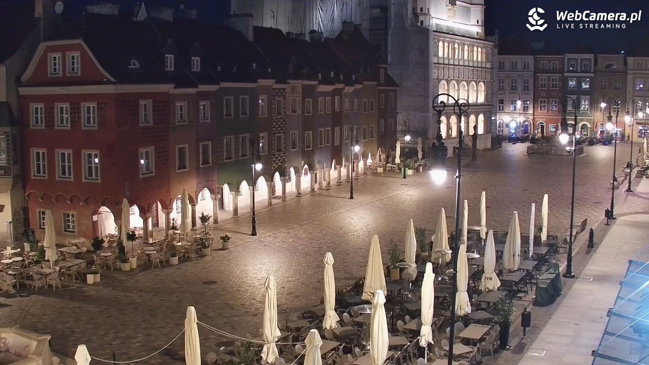 POZNAŃ - Stary Rynek - 29 lipiec 2026, 00:46