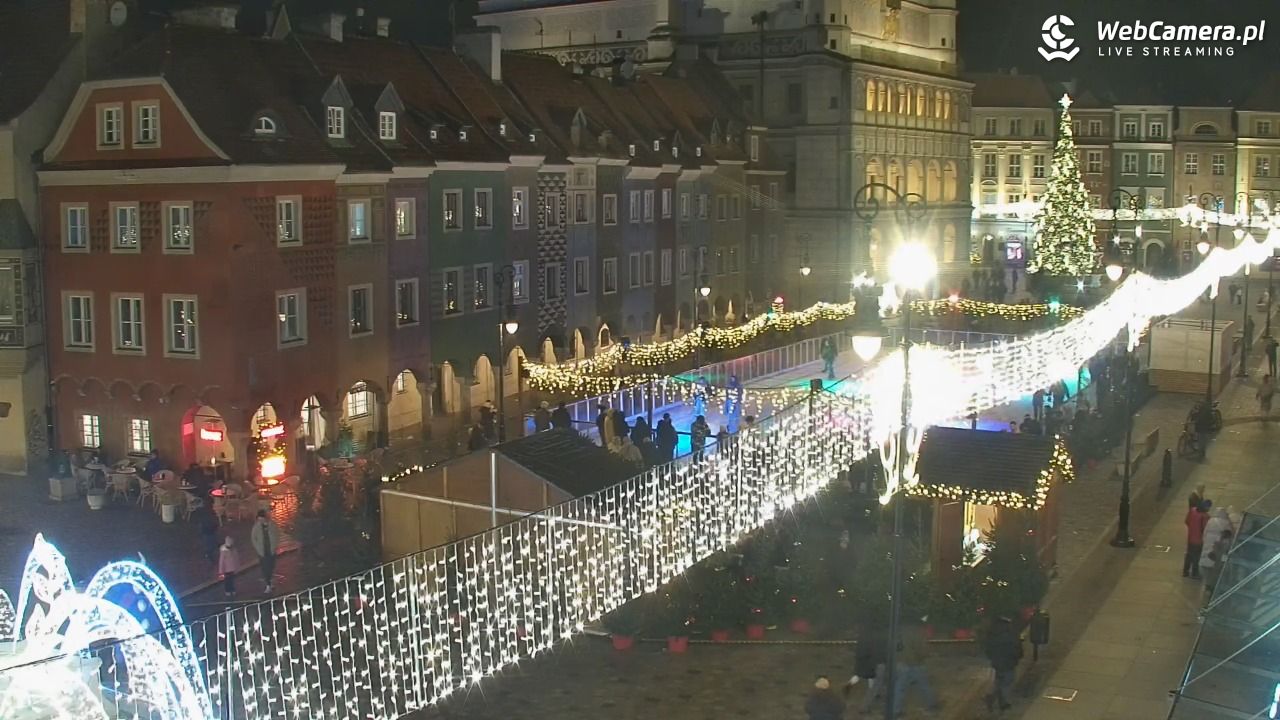 POZNAŃ - Stary Rynek - 14 grudzień 2025, 20:41