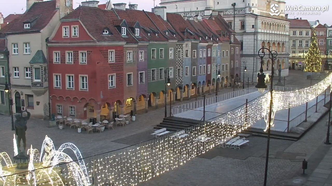POZNAŃ - Stary Rynek - 18 styczeń 2026, 07:40