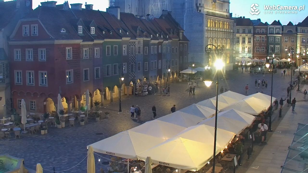 POZNAŃ - Stary Rynek - 11 sierpień 2026, 20:55