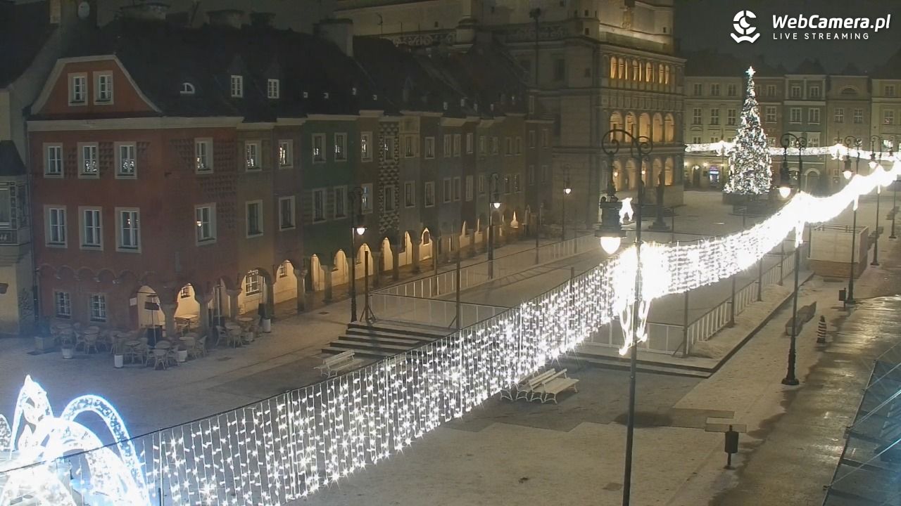 POZNAŃ - Stary Rynek - 27 styczeń 2026, 00:59