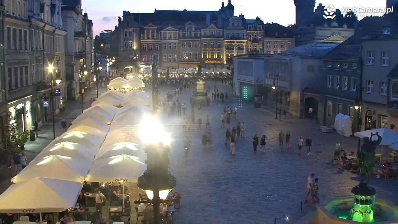 POZNAŃ - Stary Rynek - 15 sierpień 2026, 20:43