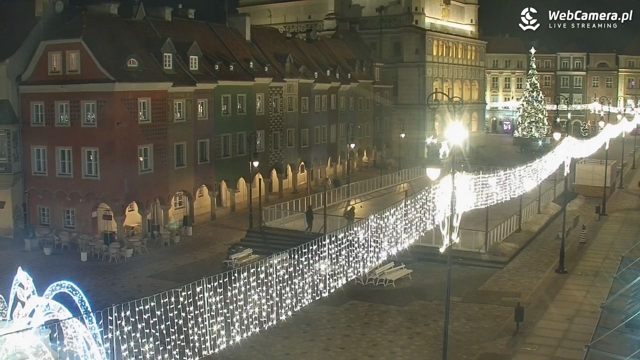 POZNAŃ - Stary Rynek - 20 styczeń 2026, 21:46