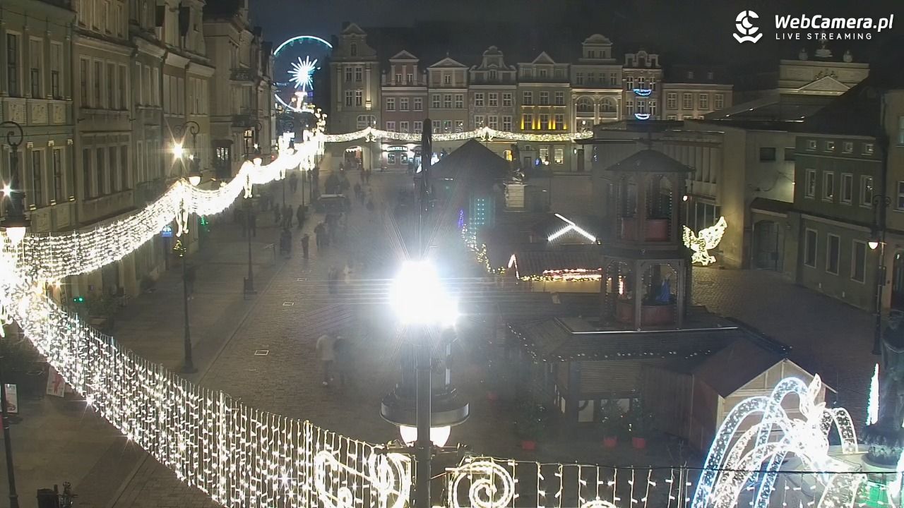 POZNAŃ - Stary Rynek - 16 grudzień 2025, 21:05