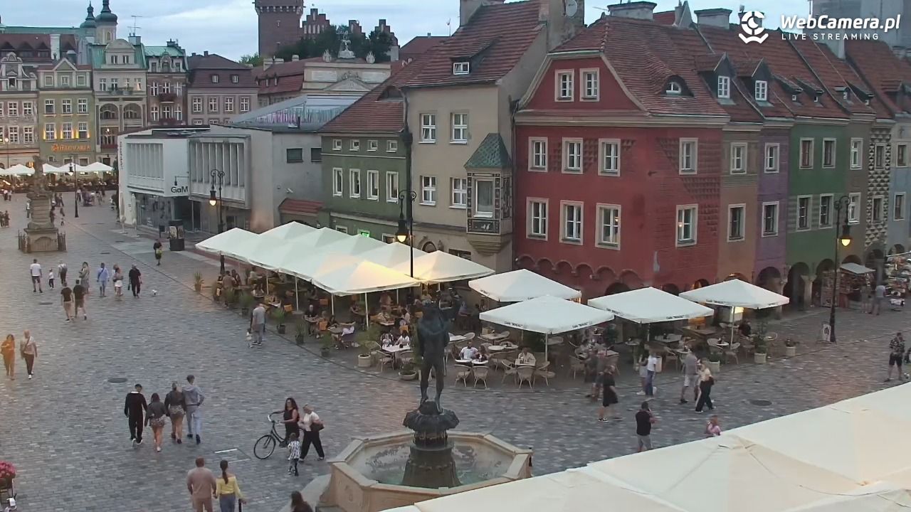 POZNAŃ - Stary Rynek - 21 sierpień 2026, 19:54