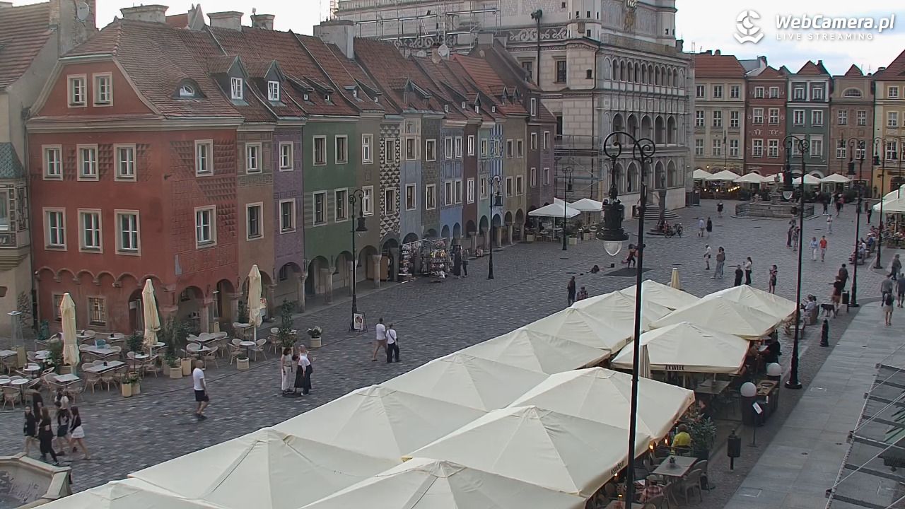 POZNAŃ - Stary Rynek - 13 lipiec 2026, 20:46