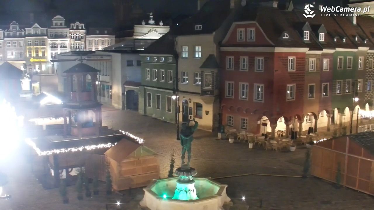 POZNAŃ - Stary Rynek - 18 listopad 2025, 21:58