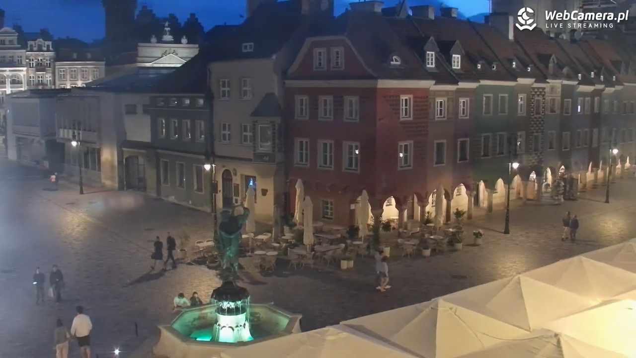 POZNAŃ - Stary Rynek - 19 lipiec 2026, 21:56
